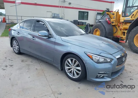 2017 Infiniti Q50 3.0T Premium from USA, damaged, VIN JN1EV7AP3HM737745